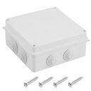 プラスチックケース ABS製電気ボックス IP65防水 防塵 屋内外で頼りになる耐久性 配線ボックス 150mmx150mmx70mm 1個入|詳細画像