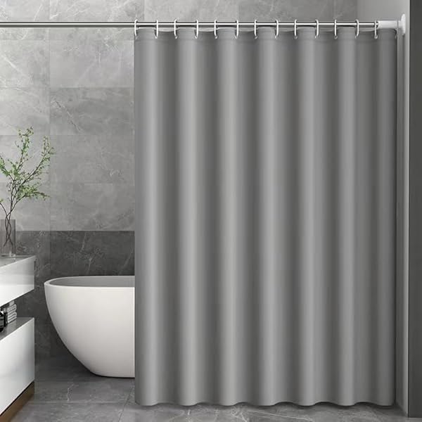 シャワーカーテン 防水防カビ加工 カーテンリング付属 シャワールーム用カーテン 浴室カーテン バスル..