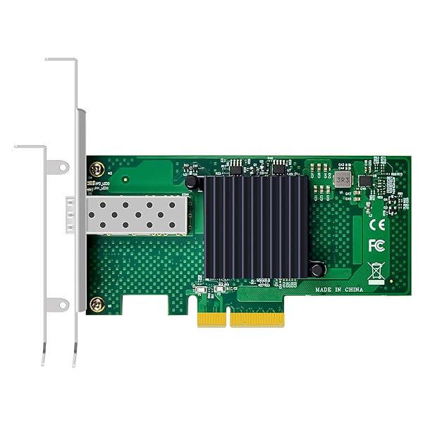 ST7315 10Gb SFP+ LAN カード、Intel 82599EN コントローラ、PCIE 2.0 X4 インターフェース、Mac OS非対応