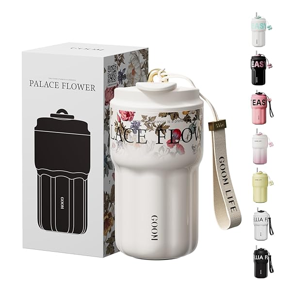 タンブラー 水筒 マグボトル コーヒーカップ 316ステンレス 550ml 直飲み 真空断熱 保冷 保温 軽量 ス..