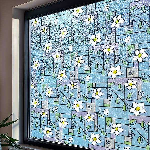 窓ガラス目隠しフィルム 窓用フィルム 目隠しシート めかくしシート すりガラス調 静電気吸着タイプ UV..