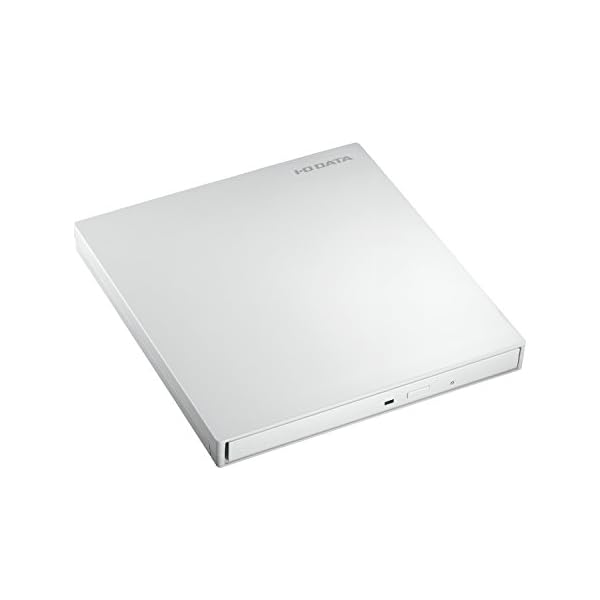I-O-DATA ポータブルブルーレイドライブ BRP-UT6CW(パールホワイト/USB Type-C対応/)