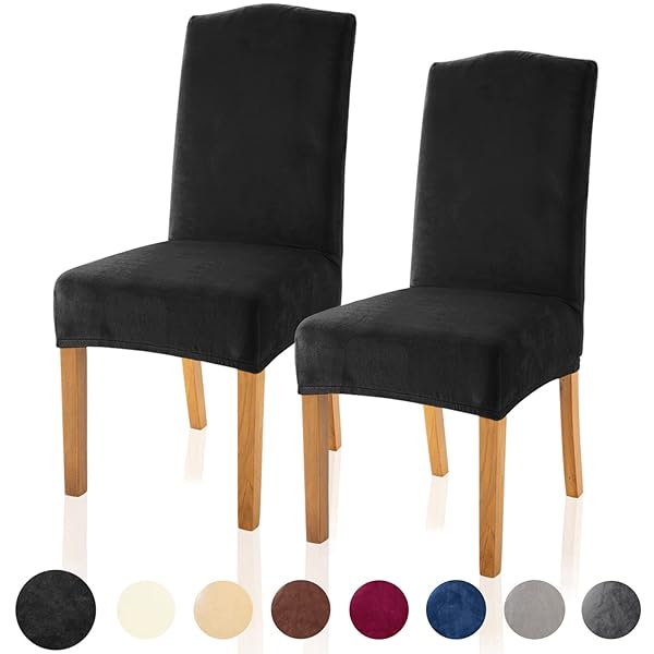 フランネル 椅子カバー， チェアカバー 伸縮素材 ストレッチ ふわふわ 家庭・ホテル用 ウェディング・..