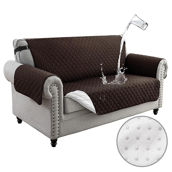 ソファーカバー 2人掛け 防水 マルチカバー 肘付き 犬猫対策 ソファーマット 滑り止め 撥水加工 ソファ..