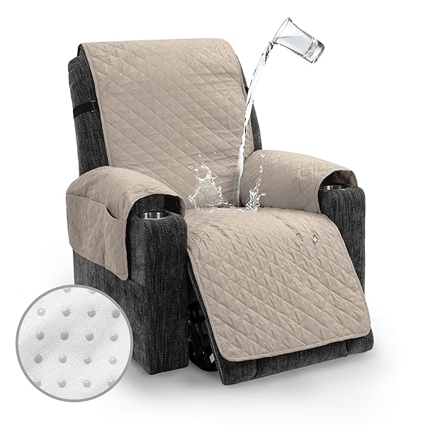 ソファーカバー リクライニングソファ 防水 マルチカバー 肘付き 肘付き 犬猫対策 ソファーマット 滑り..