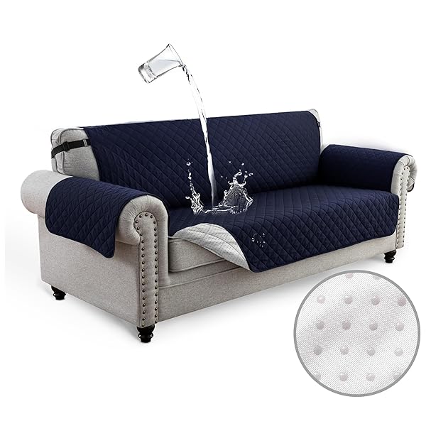 ソファーカバー 3人掛け 防水 マルチカバー 肘付き 犬猫対策 ソファーマット 滑り止め 撥水加工 ソファ..