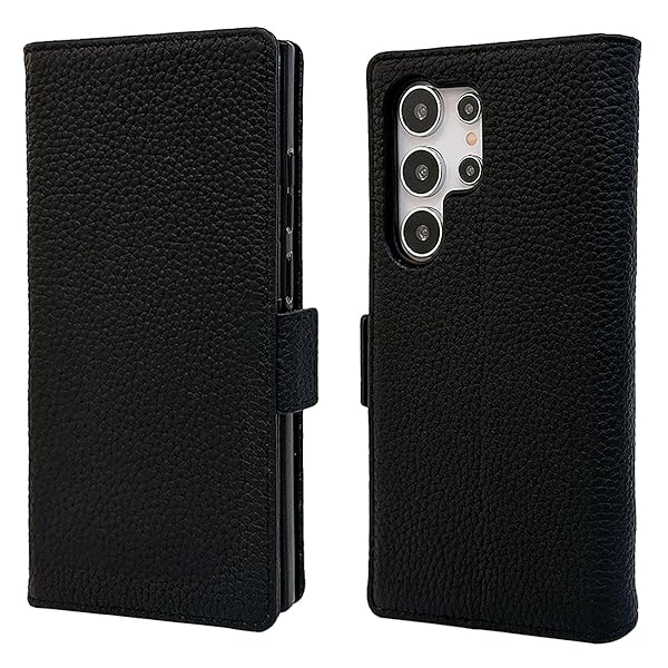 Samsung Galaxy S25 Ultra ケース 本革 手帳型 カバー 耐衝撃 保護 カバー 本革 内蔵マグネッ RFIDト