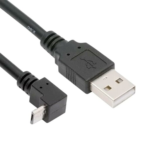 USB 2.0 タイプ A から 5V マイクロ USB 5 ピン 電源充電データケーブル 上向き 角度付き 電話 タブレット カメラ用 150cm USB 2.0 タイプ A から 5V マイクロ USB 5 ピン 電源充電データケーブル 上向き 角度付き 電話 タブレット カメラ用 150cm
