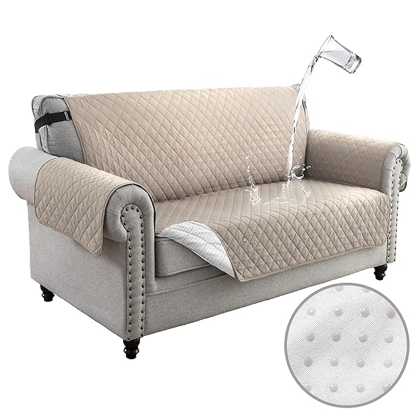 ソファーカバー 2人掛け 防水 マルチカバー 肘付き 犬猫対策 ソファーマット 滑り止め 撥水加工 ソファ..