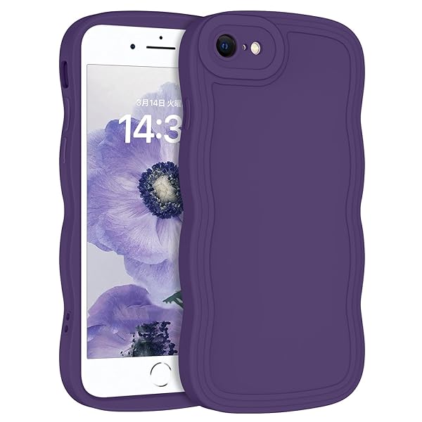 iPhoneSe ウェーブ ケース iPhone7 8 いPhone SE 7 8 ケース うねうね 可愛い se第2世代 se第3世代人気