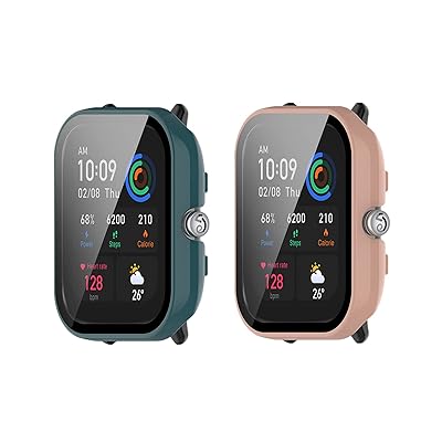 LICHIFIT Amazfit GTS4 MinipیP[X Jo[ PCt[ KXtB ̉ X}[gEHb`Jo[ EȒP ϏՌ h~y  ANZT[ (O[{sN)