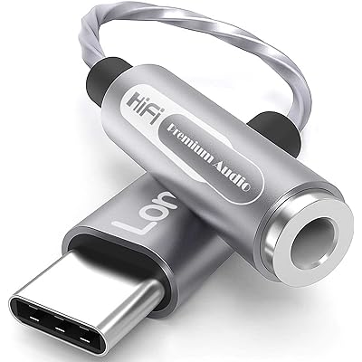 DAC 32bit/384khzLonnea Type-C to 3.5mm ۥ Ѵץ USB-C to Aux ǥץ iPad Pro 2021/Mini6б Samsung Galaxy S21/S20/Not