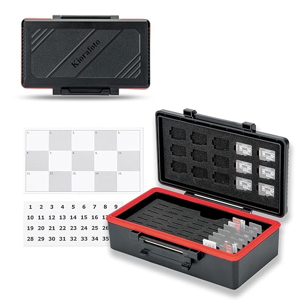 大容量 MicroSD/MSD カードケース 58 枚 MSD/Micro SD/TFカード & USBカードリーダー/SIMリリースピン な