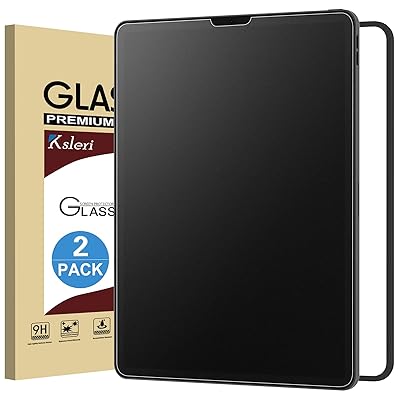 Ksleri 2枚セット アンチグレア iPad Pro 11 M2 2022用/ iPad Air5 第5世代 用/iPad Air 第4世代 用/iPad Pro 11 第3世代 2021 用 ガラスフィルム 強化ガラス 保護フイルム ガイド枠付