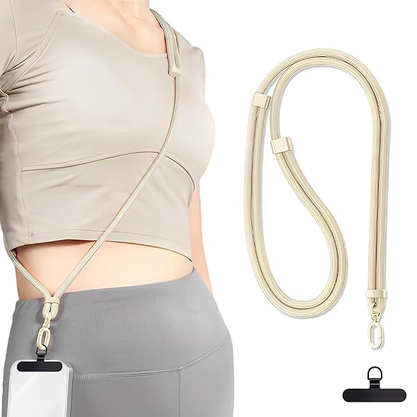 スマホショルダー 斜めがけ首掛け肩掛け 携帯ストラップスマホストラップ 7mm ナイロンロー