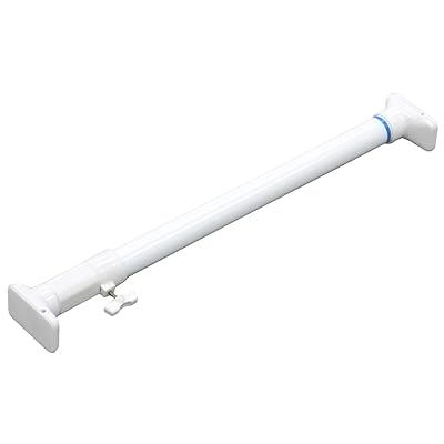 HEIAN SHINDO つっぱり棒 ジャッキ式超強力タイプ ホワイト 幅50~75cm 耐荷重50~40kg パイプ直径3cm RT..