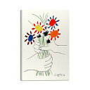 ピカソ ポスター 友情の花 絵画 装飾画 アートパネル モダンホーム装飾 インテリア 部屋飾り 新築飾り 壁飾り 飾り絵 玄関 寝室の装飾 木枠付きの完成品 (...