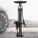 自転車 空気入れ 仏式/英式/米式バルブ対応【160PSI/11Bar】 くうきいれ 自転車 ロードバイク くうき空気入れ 空気入れ コンパクト 小型 軽量 非...