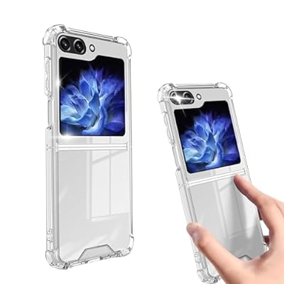 galaxy z flip5 用の ケース クリア galaxy z flip5 用の カバー TPU ギャラクシー フリップ5 ケース耐衝撃 極薄 黄変防止 指紋防止 耐久 携帯便利 スマホケースgalaxy z flip5