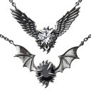 アルテミスクラシック ArtemisClassic ペアセット 天使の翼ペンダント&悪魔の翼ペンダント ACP0347 ACP0348【skz】ブランド ペア ...