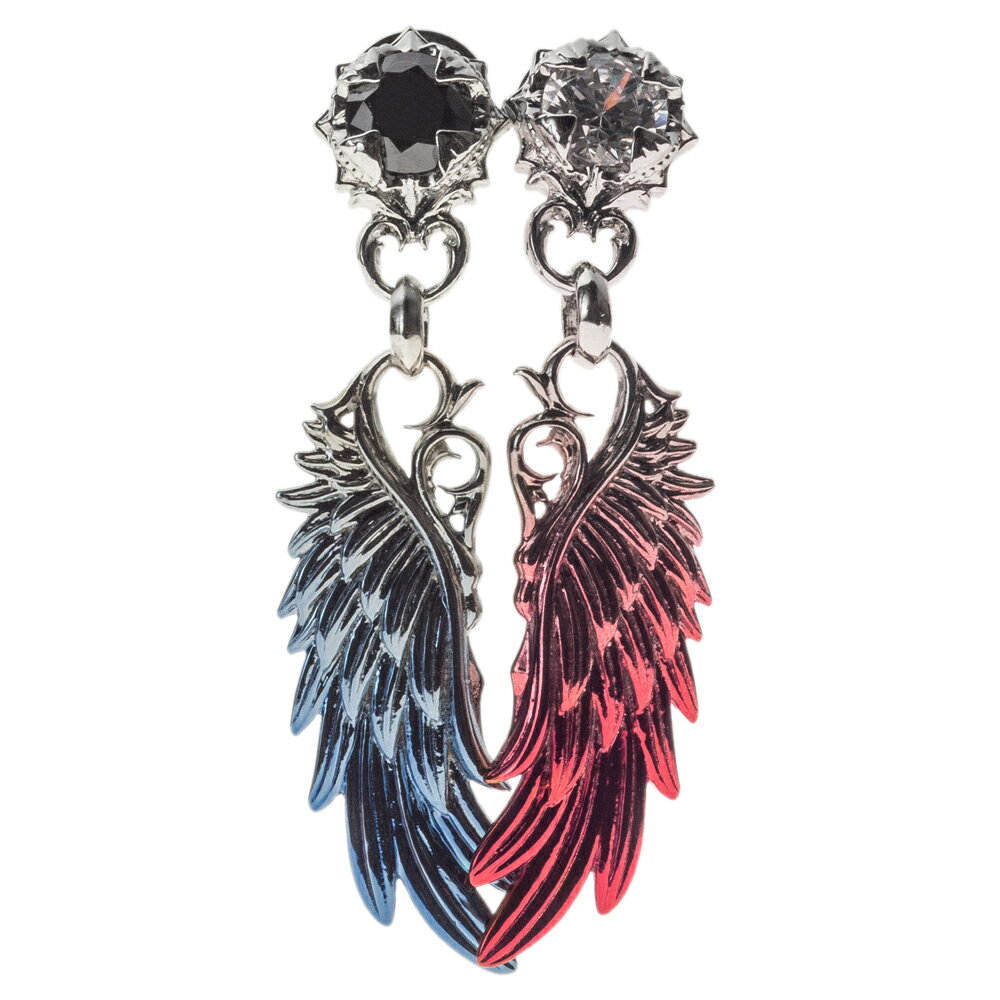 アルテミスキングス ARTEMISKINGS ペアセット 青彩&赤彩ウイングピアス AKE0123 AKE0124【skz】