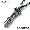 DEAL DESIGN ディールデザイン フレアテイルトップ(トップ) サービスチェーン50cm付き メンズネックレス 395174【メーカー取り寄せ品】