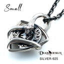 DEAL DESIGN ディールデザイン ハイドスネークピック:スモール サービスチェーン50cm付き メンズネックレス 395184【メーカー取り寄せ品】