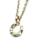DEAL LTD ディールエルティーディー SILK CUT HORSE SHOE:K18 サービスチェーン50cm付き 310131K18【メーカー取り寄せ品】