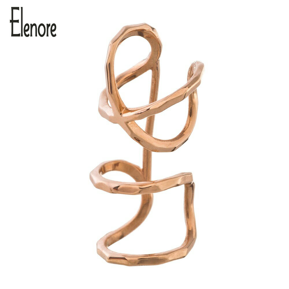 特別価格 エレノアジュエリー Elenore Jewelry 10金X2イヤカフ 片耳分【skz】ブランド ジュエリー 10K K10 ゴールド ノンホールピアス イヤークリップ イヤーフック イヤリング 華やか 上品 レディース 女性 彼女 大人 かわいい シンプル プレゼント ギフト 誕生日