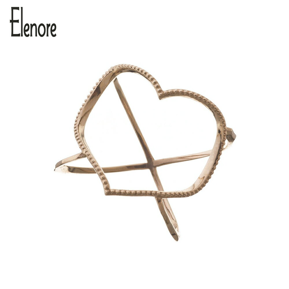 ハート 特別価格 エレノアジュエリー Elenore Jewelry 10金オープンハートリング【skz】ブランド レディース 指輪 おしゃれ ゴールド ハート オープンハート リング ジュエリー 10K K10 大人 かわいい デザイン 女性 彼女 誕生日 プレゼント ギフト 記念日 クリスマス