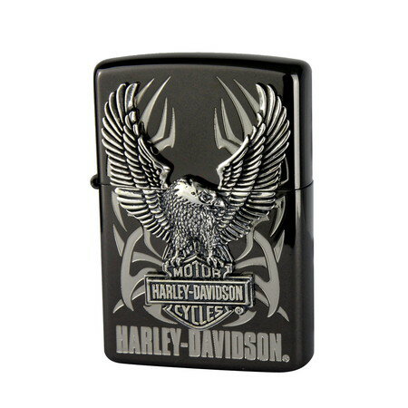HARLEY-DAVIDSON ハーレーダビッドソン HDP-05 ブラックボディ＆メタリックイーグル ZIPPO メンズ HDP-..