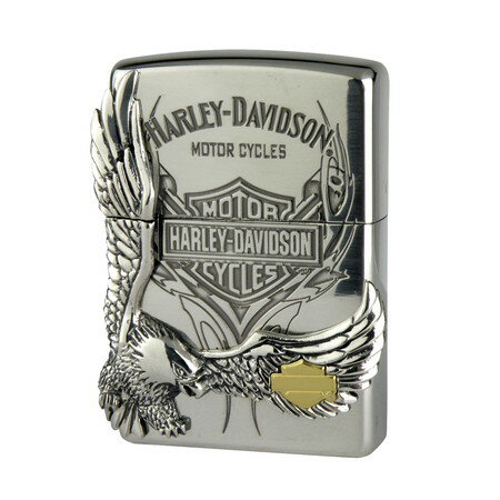 HARLEY-DAVIDSON ハーレーダビッドソン HDP-16 シルバーボディ＆メタリックイーグル ZIPPO メンズ HDP-..