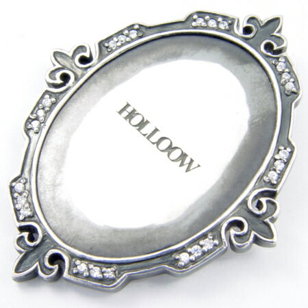メーカー取り寄せ品/ミラーブローチ(シルバー)/holloow/ホロウ