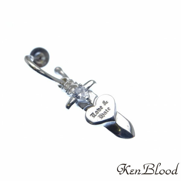 ケンブラッド ピアス メンズ メーカー取り寄せ品/KP-472Pピアス/片耳分/Ken Blood/ケンブラッド