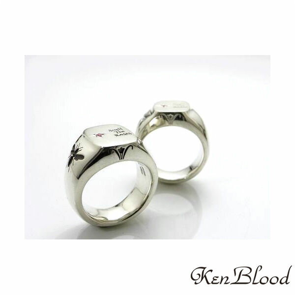 樂天商城 - メーカー取り寄せ品/KR-269 リング/シルバー/Ken Blood/ケンブラッド