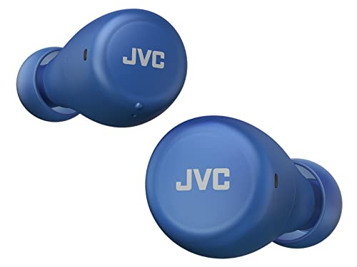 JVC HA-A5T-A 完全ワイヤレスイヤホン 本体質量3.9g小型軽量ボディ 最大15時間再生 Bluetooth Ver5.1対応 ブルー