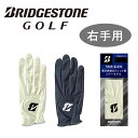 【送料無料】●左利き/右手装着用●ブリヂストンゴルフ GLG13 ストレッチグローブ 全天候型 人工皮革(クラリーノ/ソフリナ)レフティ/BRIDGESTONE...