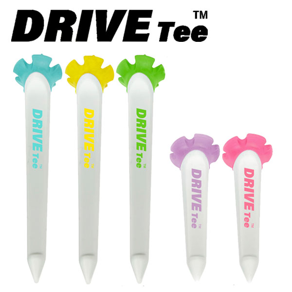 DRIVE Tee MIX ドライブティー 5本入り/ゴルフティー/ロングティー/ショートティー