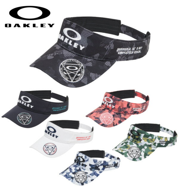 【送料無料】2023年 春夏モデル　オークリー　 サンバイザー　メンズFOS901403　Oakley Fixed Visor 23.0/帽子/OAKLEY/メンズ/バイザー/ゴルフウェア