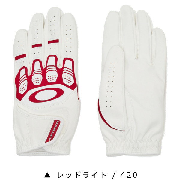 【在庫処分】手の動きに合わせたパターン設計　オークリー ゴルフグローブ　OAKLEY GOLF GLOVE 5.0