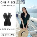 【1日限定ダブル祭り!P10倍&最大20%OFF】水着 ワンピース レディース 体型カバー水着 大きいサイズ 半袖 ぽっちゃり 20代 30代 40代 50代 ...