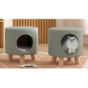 同色2個セット ペットハウス スツール オットマン猫 犬 ペット 椅子 チェア 猫ちぐら キャット pt077 MHC ふわふわ