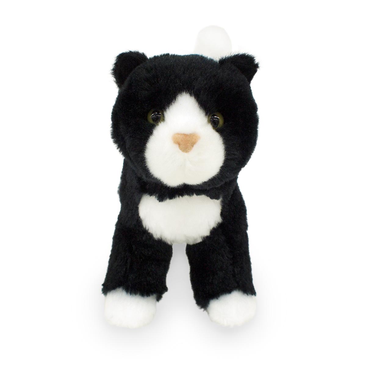 クロシロネコ（M） douglas toy ダグラス社 猫 ぬいぐるみ リアル アニマル雑貨 動物ぬいぐるみ ぬいぐるみ猫 Stuffed animals Plush cats 誕生日 プレゼント ギフト クリスマス