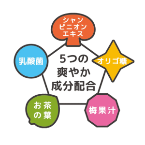 シャンピニオンゼリー「ニットー」L150g(30粒)【日東製薬/便臭/オナラ臭/軽減/シャンピニオンエキス/梅果汁/乳酸菌/お茶の葉】