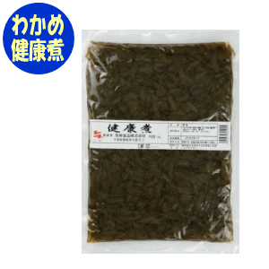 【青柳食品】業務用佃煮　わかめ健康煮1kg(1000g)入り茎ワカメ/お節/バレンタイン/家庭/旅館/ホテル/民宿/朝食/栄養/おかず/惣菜/1品/つまみ