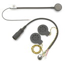 KTEL ケテルKT008モノラル Vol.調整付2スピーカーSET(ヘルメット 接続コード ヘッドセット)