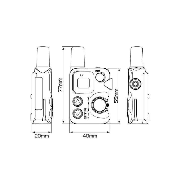 スタンダードホライゾン SRFD10Y イエロー 特定小電力トランシーバー オンデマンド マイクロインカム 交互通話対応 中継通話対応 免許不要 資格不要 八重洲無線 STANDARD HORIZON 無線機 無線 通信 トランシーバー インカム インボイス対応
