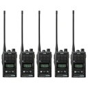 アルインコ DJ-R200DL 特定小電力トランシーバー ロングアンテナ 5台セット 47ch 中継対応 防浸型 ALINCO 無線機 無線 通信 トランシーバ...
