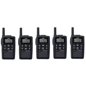 本日超得 Alinco アルインコ特定小電力トランシーバーdj Ch272s47ch 防沫型ショートアンテナ5台セット 無線機 インカム お洒落無限大