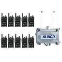 インボイス対応 アルインコ ALINCO トランシーバー+中継器セット DJ-R200DS 10台+ DJ-P101R 全天候型中継器